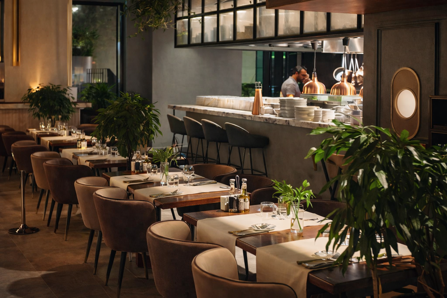 Интерьер ресторана