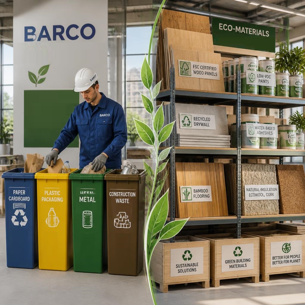 Эко-стандарты и переработка отходов в BARCO