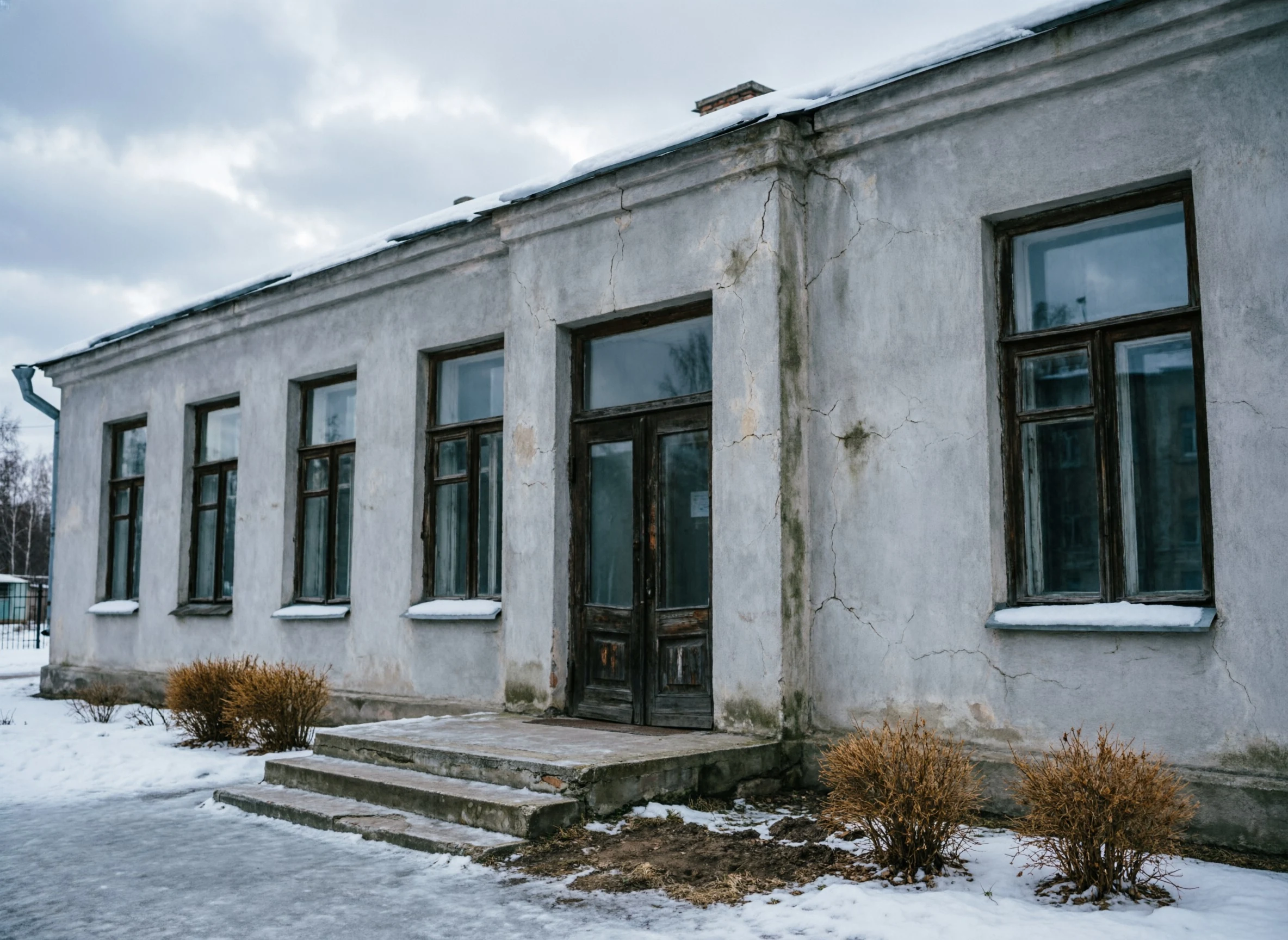 Школа 400 м² в Московской области до ремонта